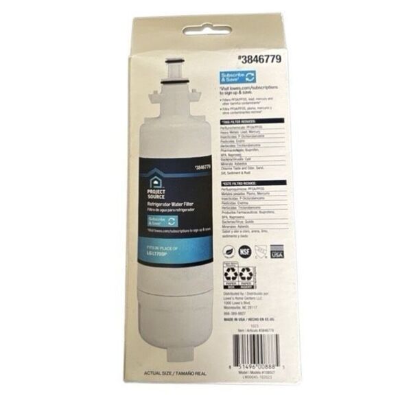 Project Source Refrigerator Water Filter 2 Pack #3846779 - Picture 4 of 5